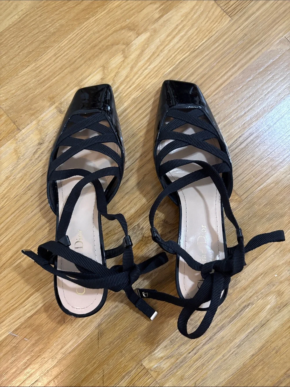 NWT Dior Laceup Pumps